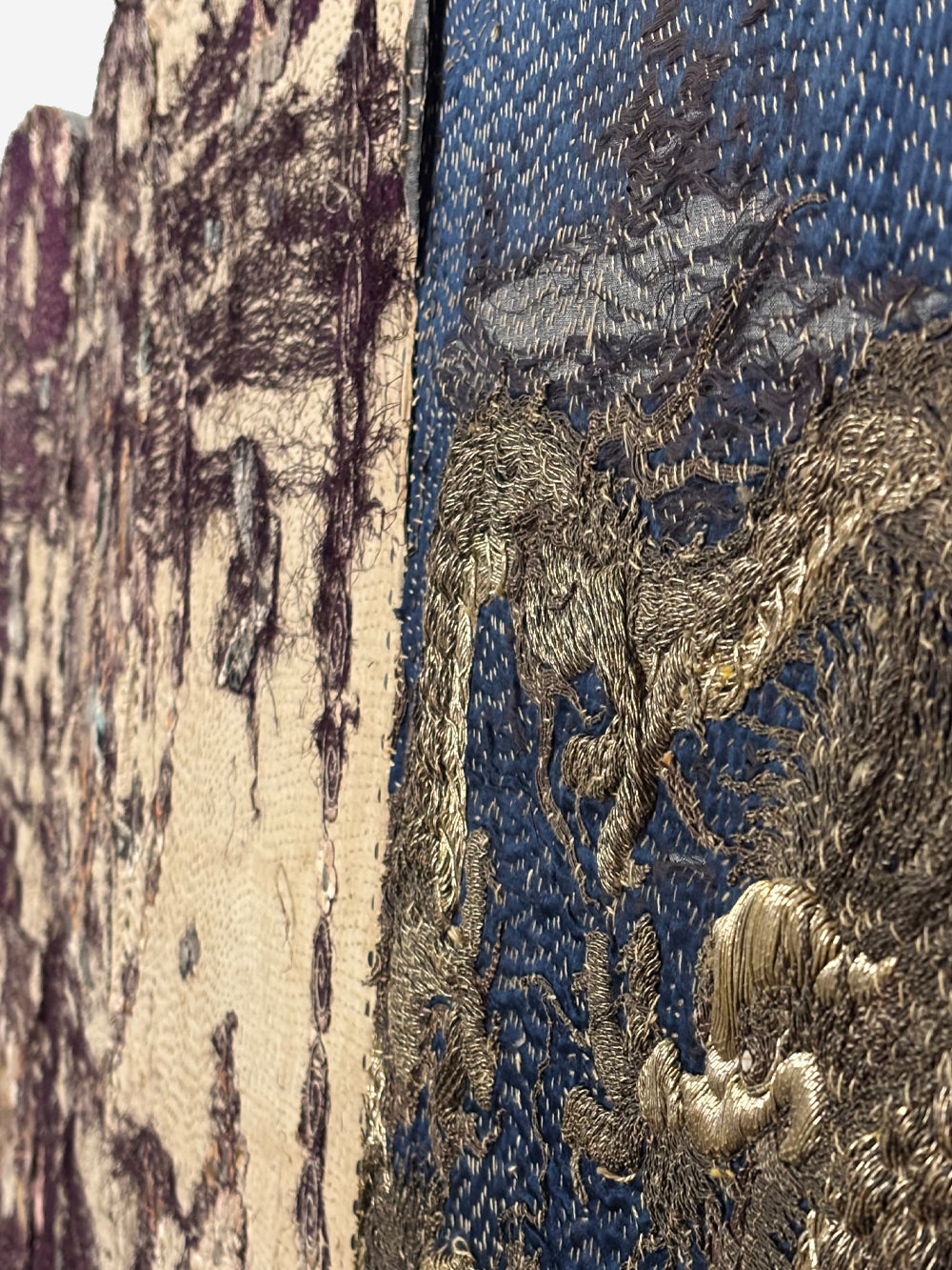 19th Century Qing Dynasty Embroidery Screen | 002
