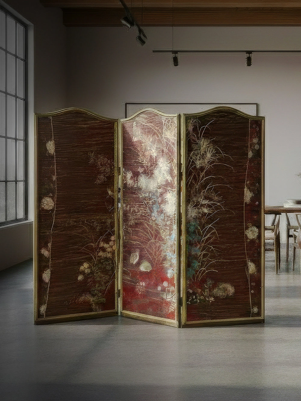 19th Century Qing Dynasty Embroidery Screen | 003