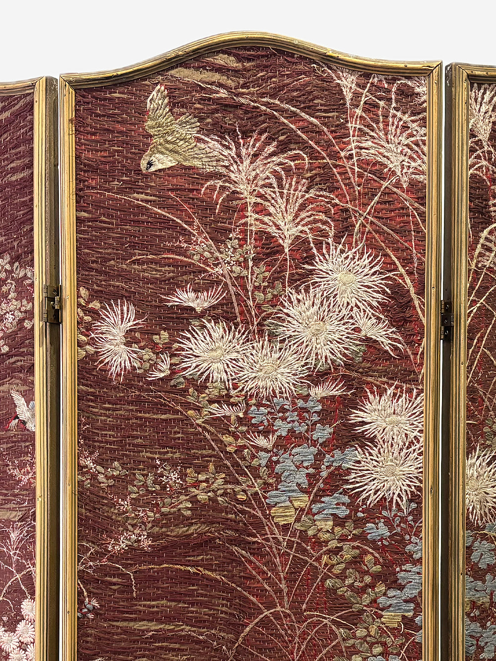 19th Century Qing Dynasty Embroidery Screen | 003
