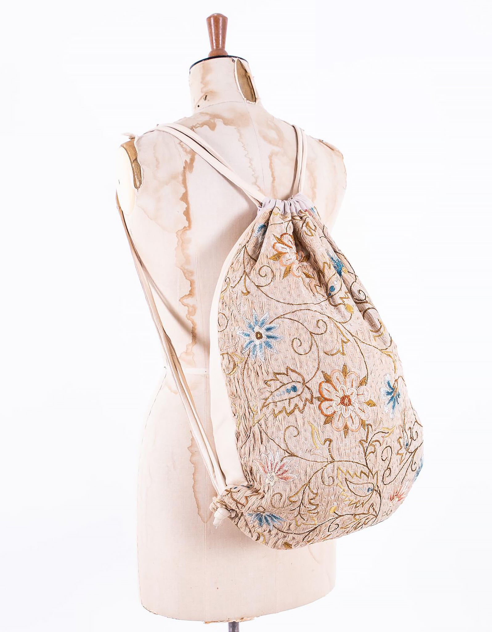 18th Century Silk Jim Bag