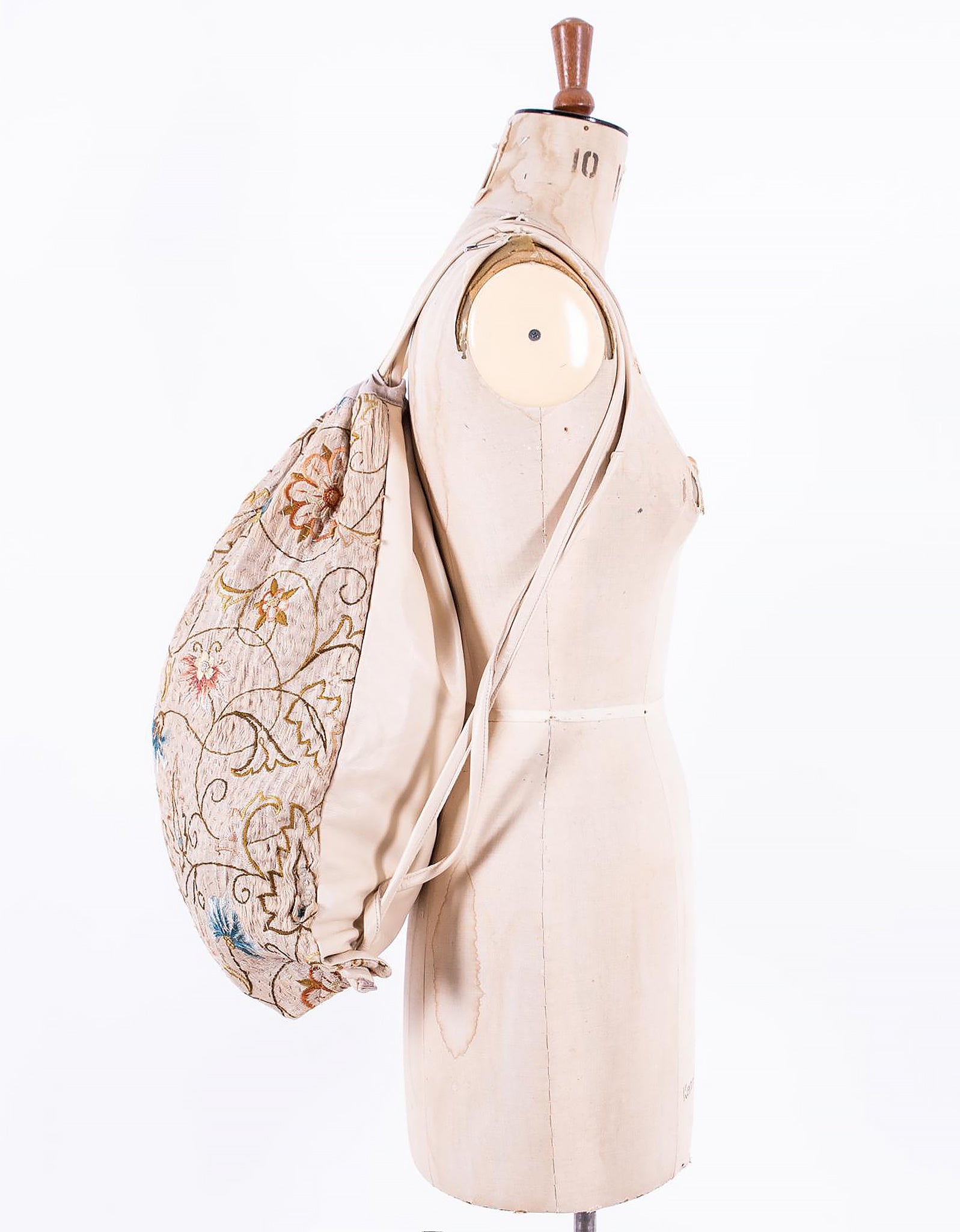 18th Century Silk Jim Bag