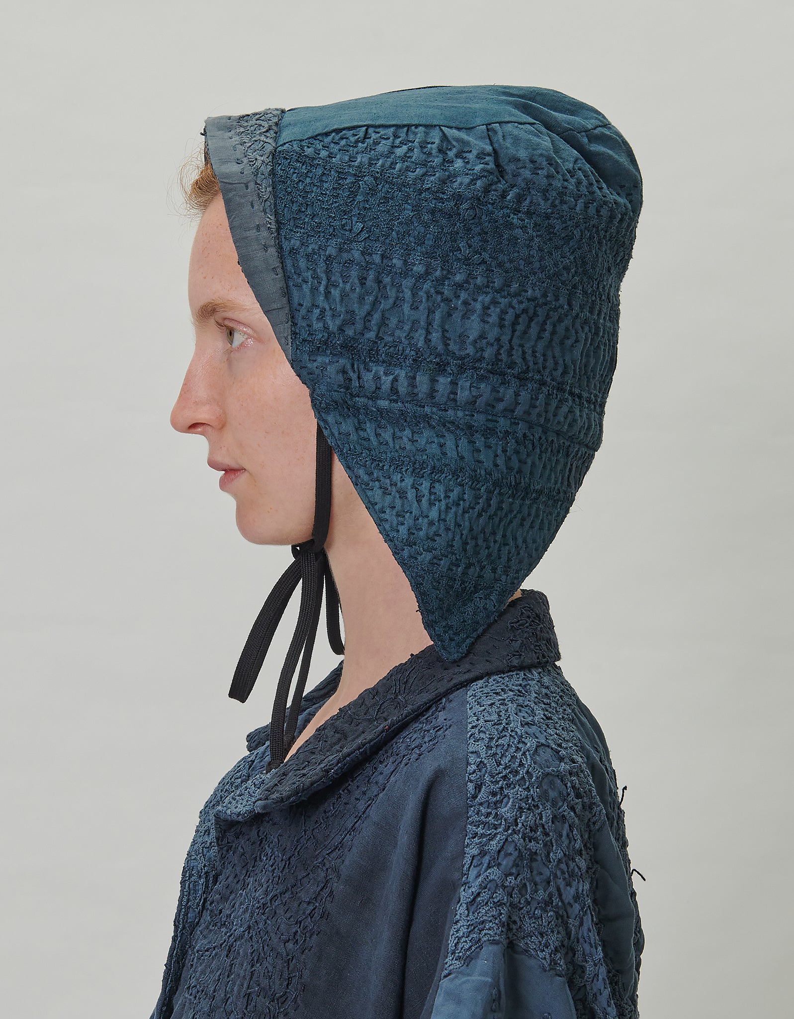 19th Century Lace Snowy Hat