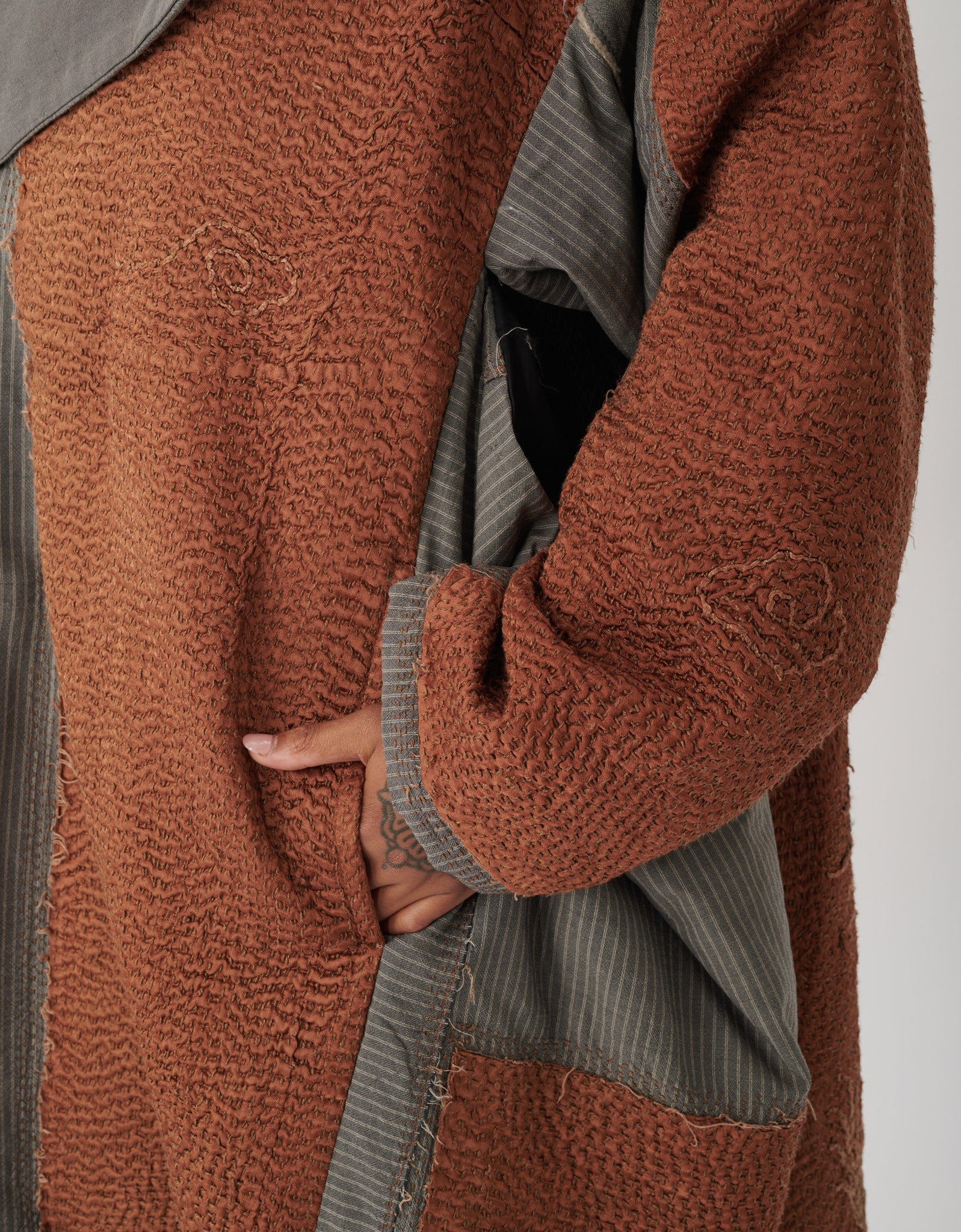 19th Century Embroidered Kimono Spencer Coat