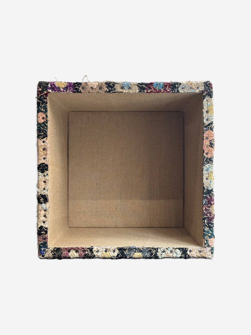 Vintage Patchwork Storage Stool | 609