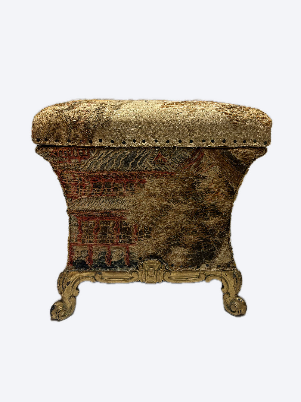 19th Century Rococo Storage Stool | 329