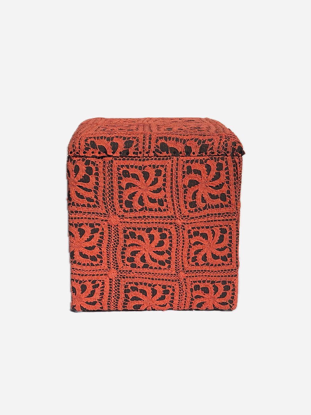 19th Century French Crochet Storage Stool | 618