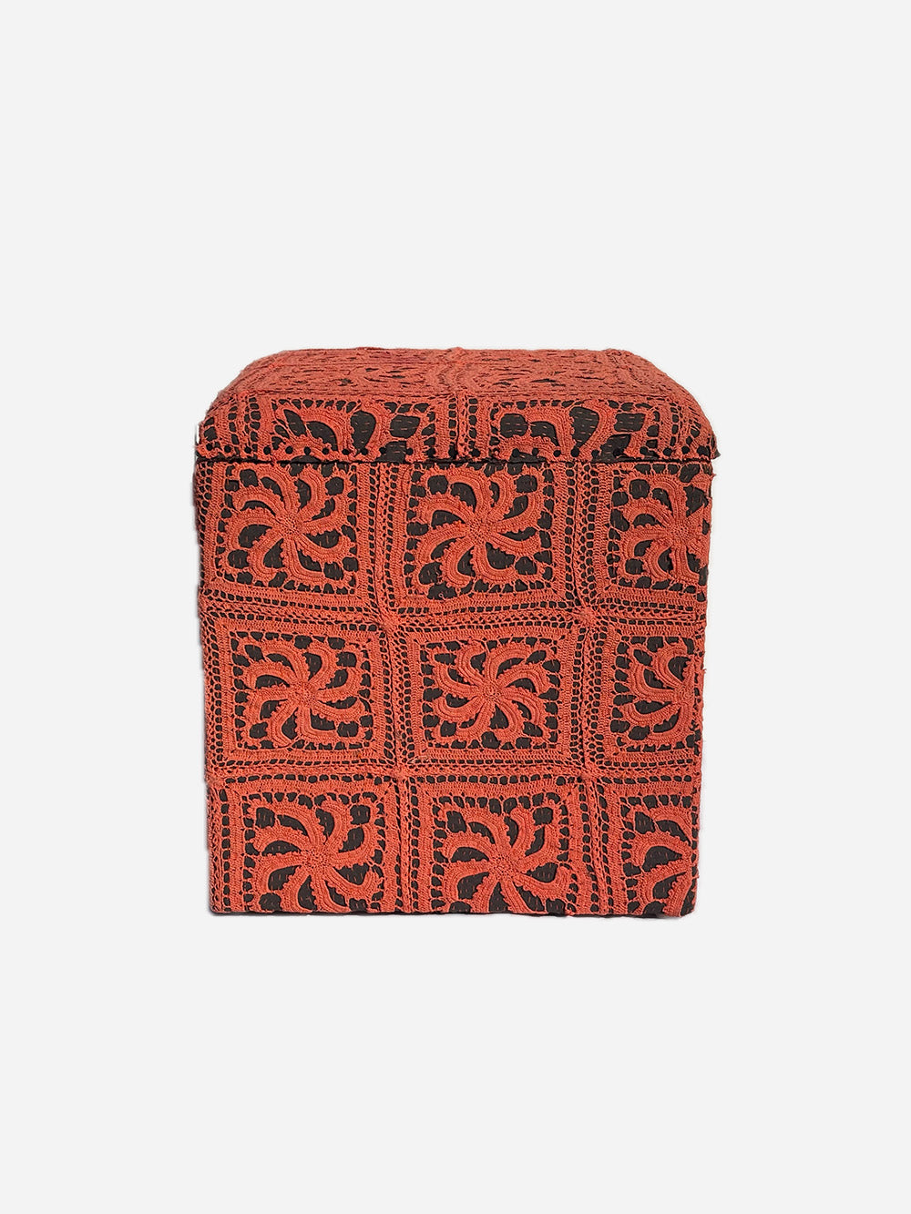19th Century French Crochet Storage Stool | 618