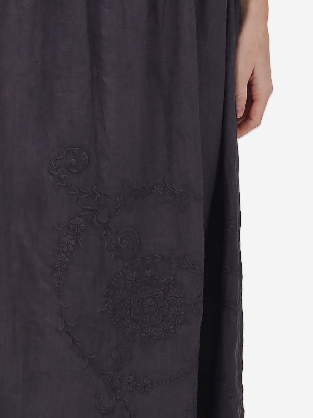 Vintage Embroidered Poplin Tala Skirt