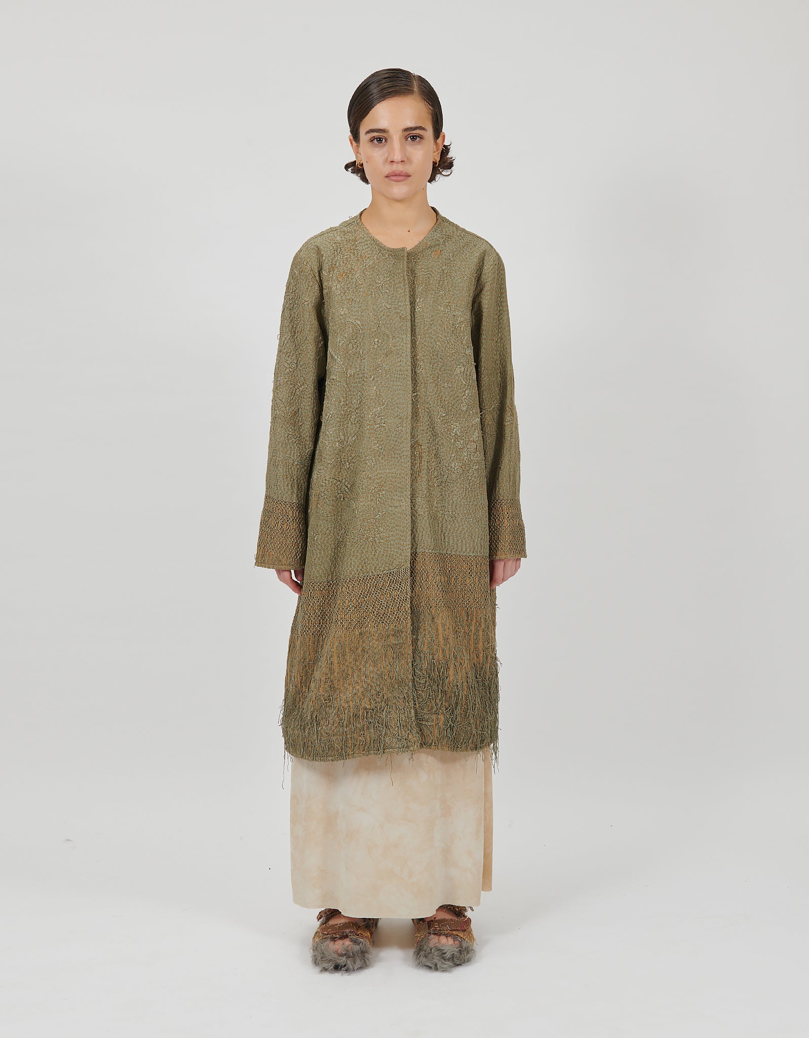 19th Century Silk Tanita Coat