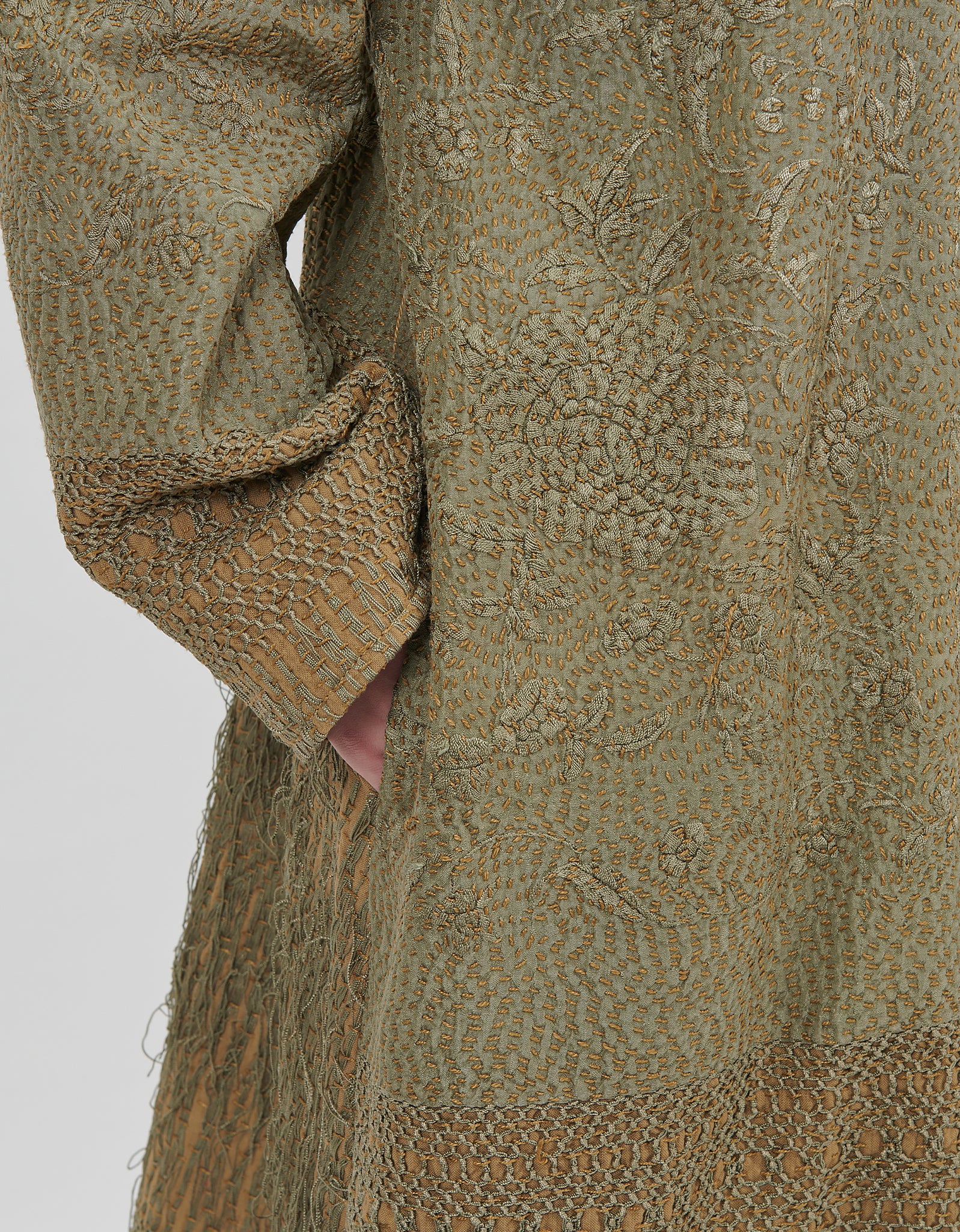 19th Century Silk Tanita Coat