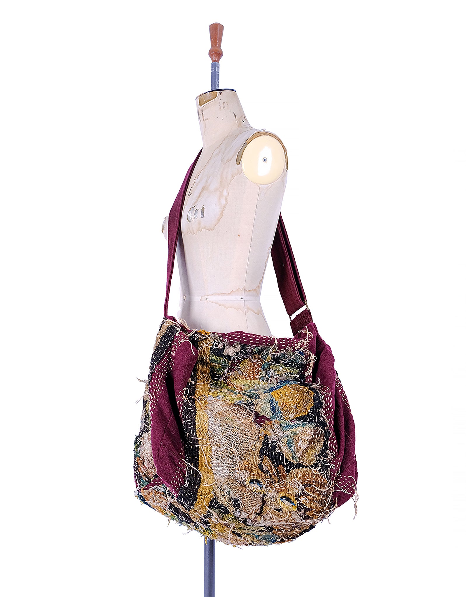 17th Century Tapestry Square Bag