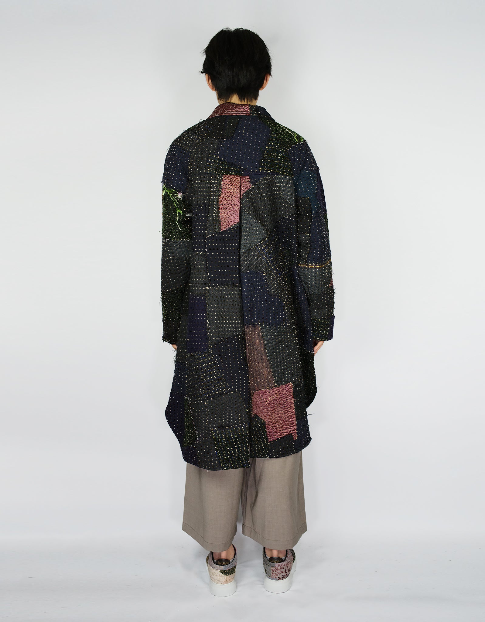 Fine Woollen Offcuts Duster Coat