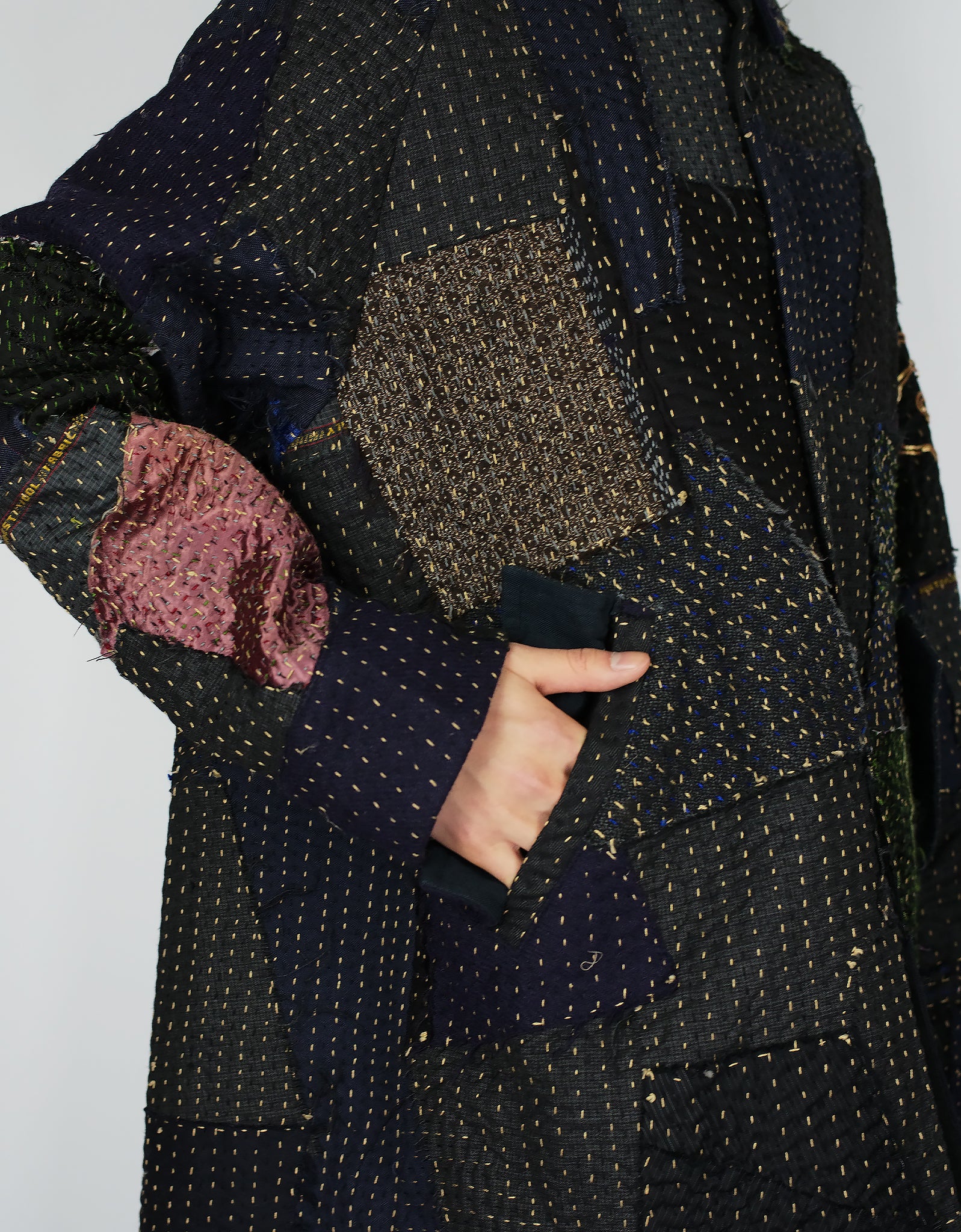 Fine Woollen Offcuts Duster Coat