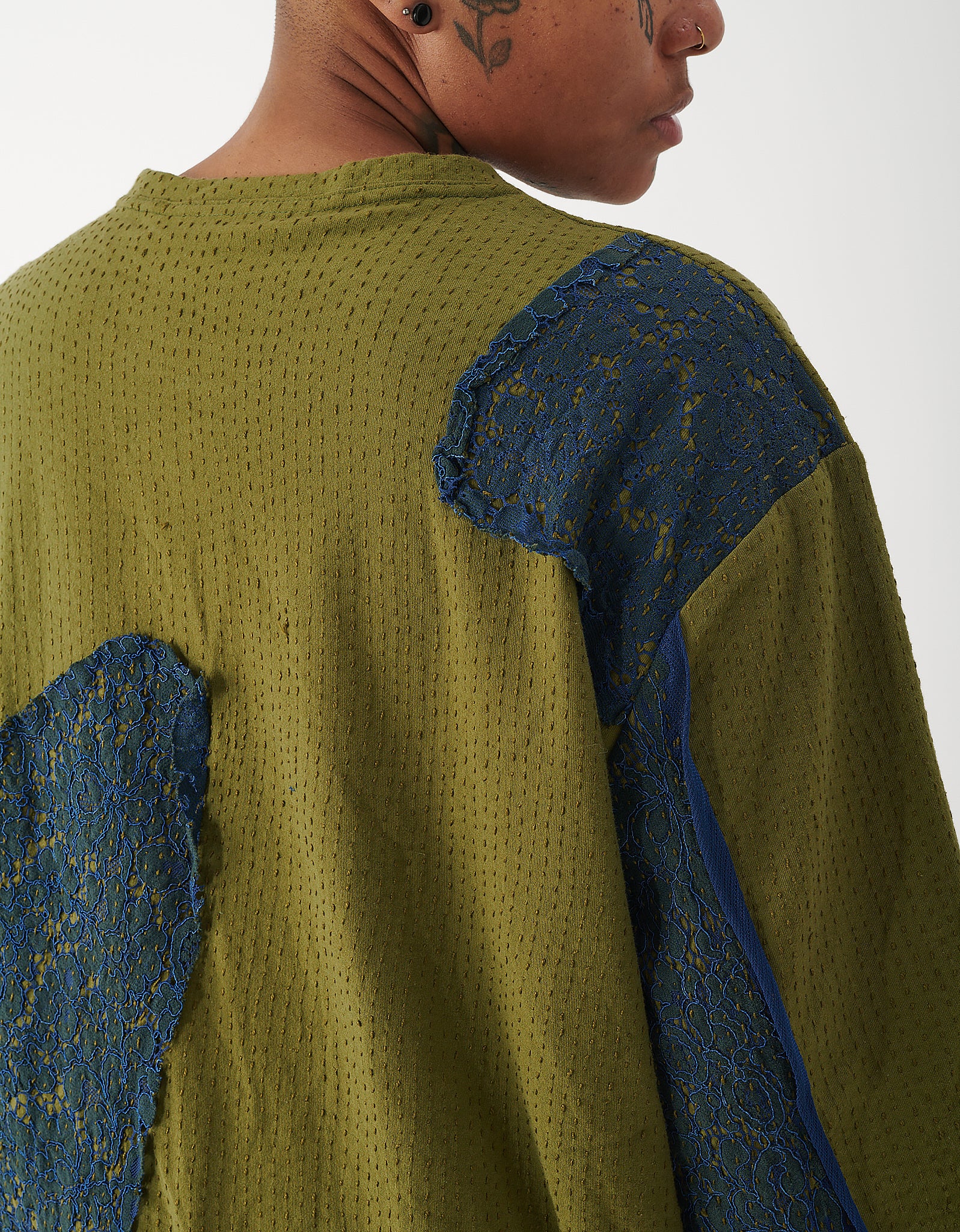19th Century Lace & Cotton Ex Top