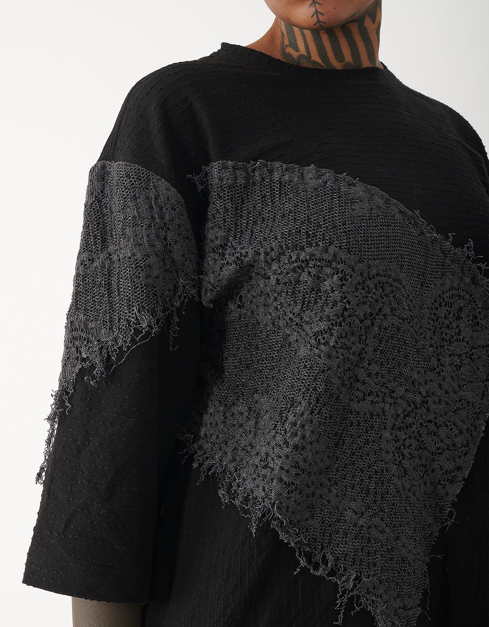 19th Century Lace & Cotton Ex Top