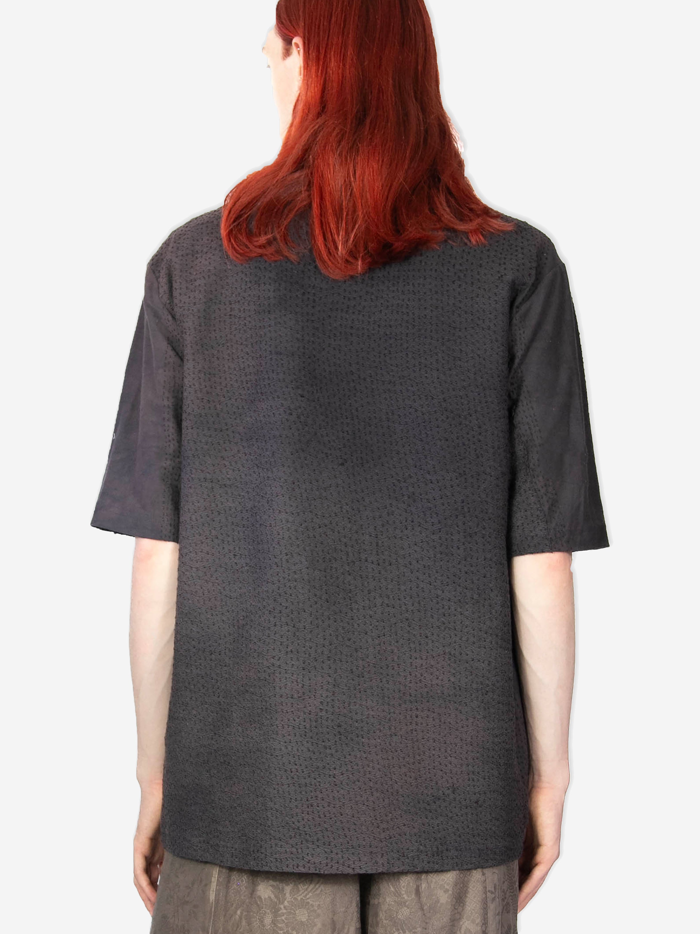Antique Lace & Jersey Tibi Top