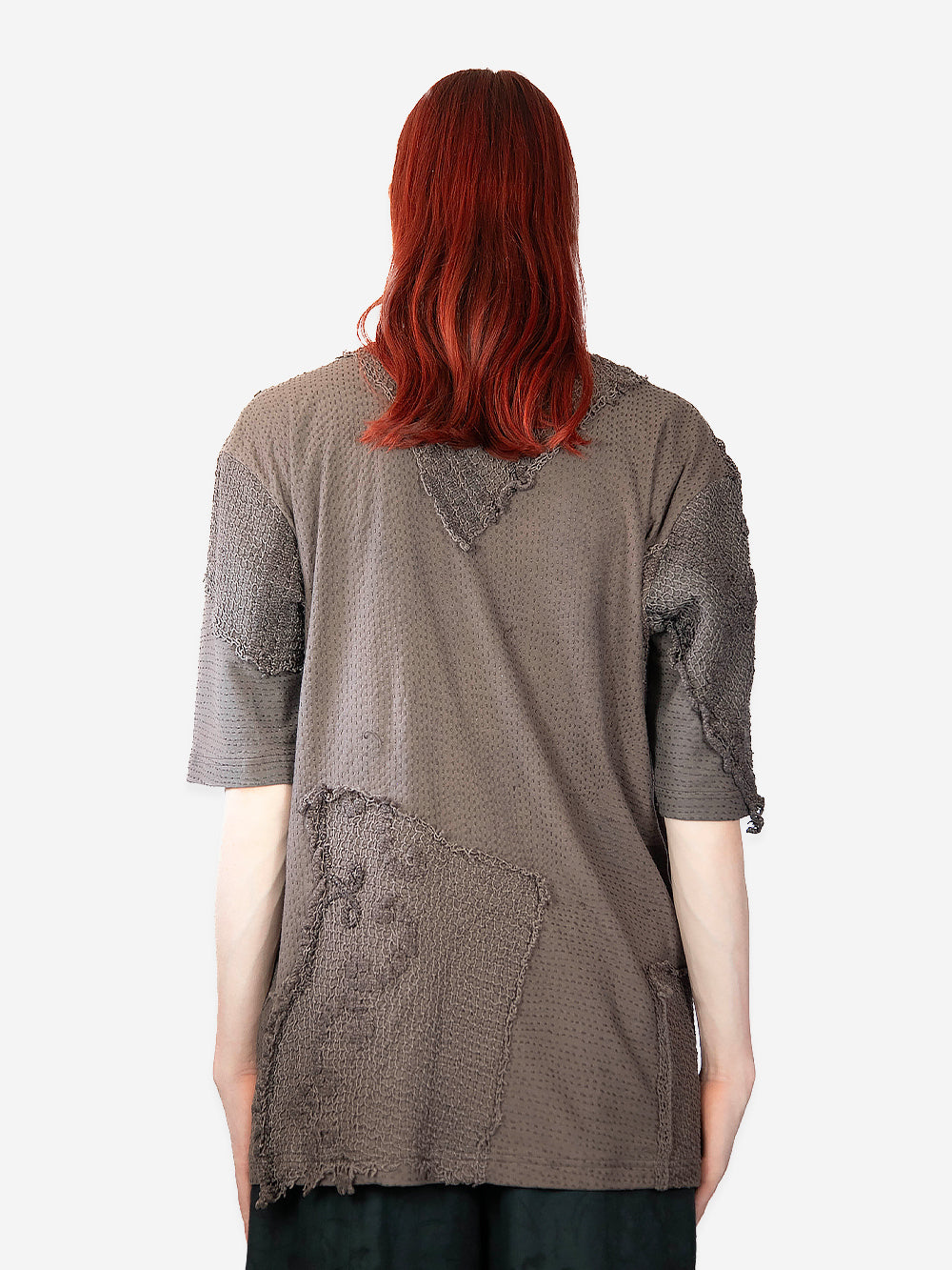Antique Lace & Jersey Tibi Top