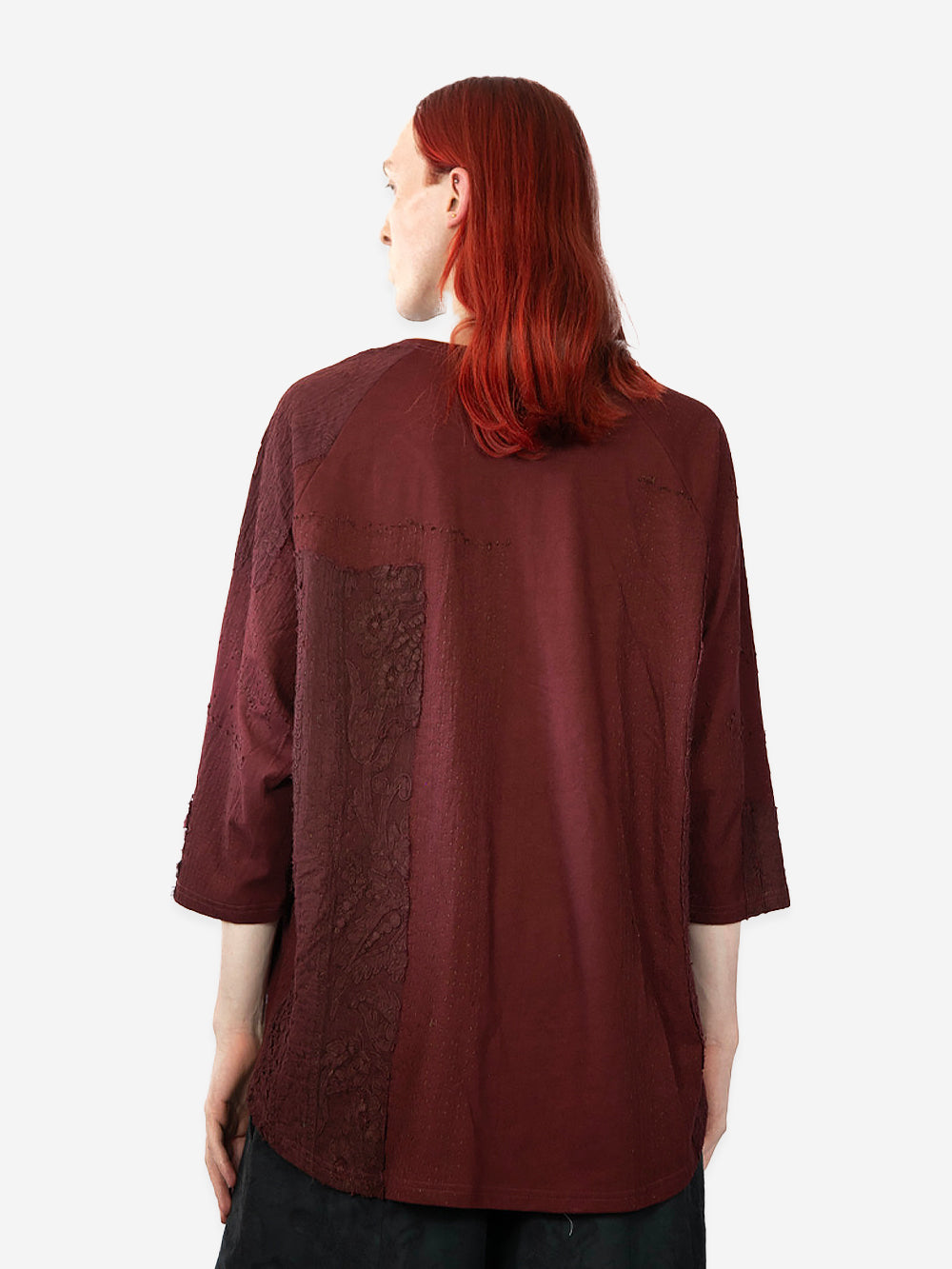 Antique Lace & Jersey Connor Top
