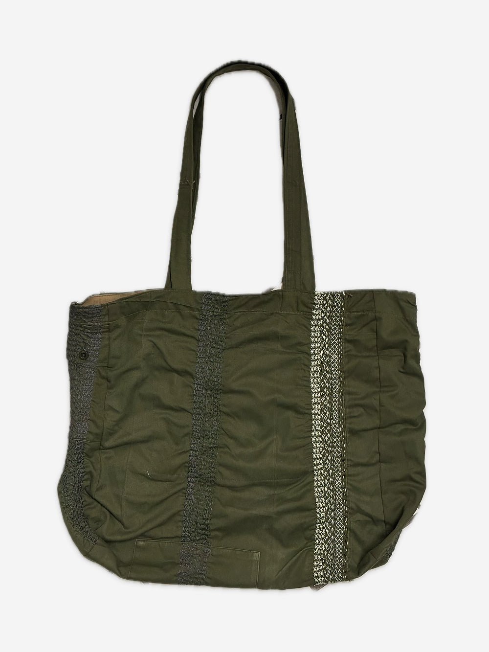 Vintage Military Canvas Tote