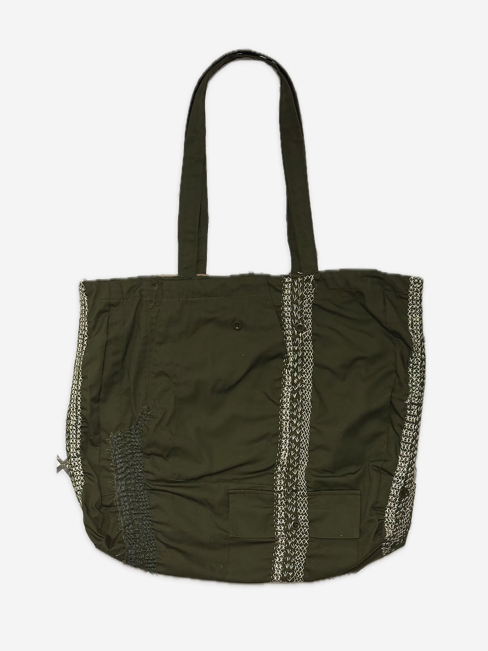 Vintage Military Canvas Tote