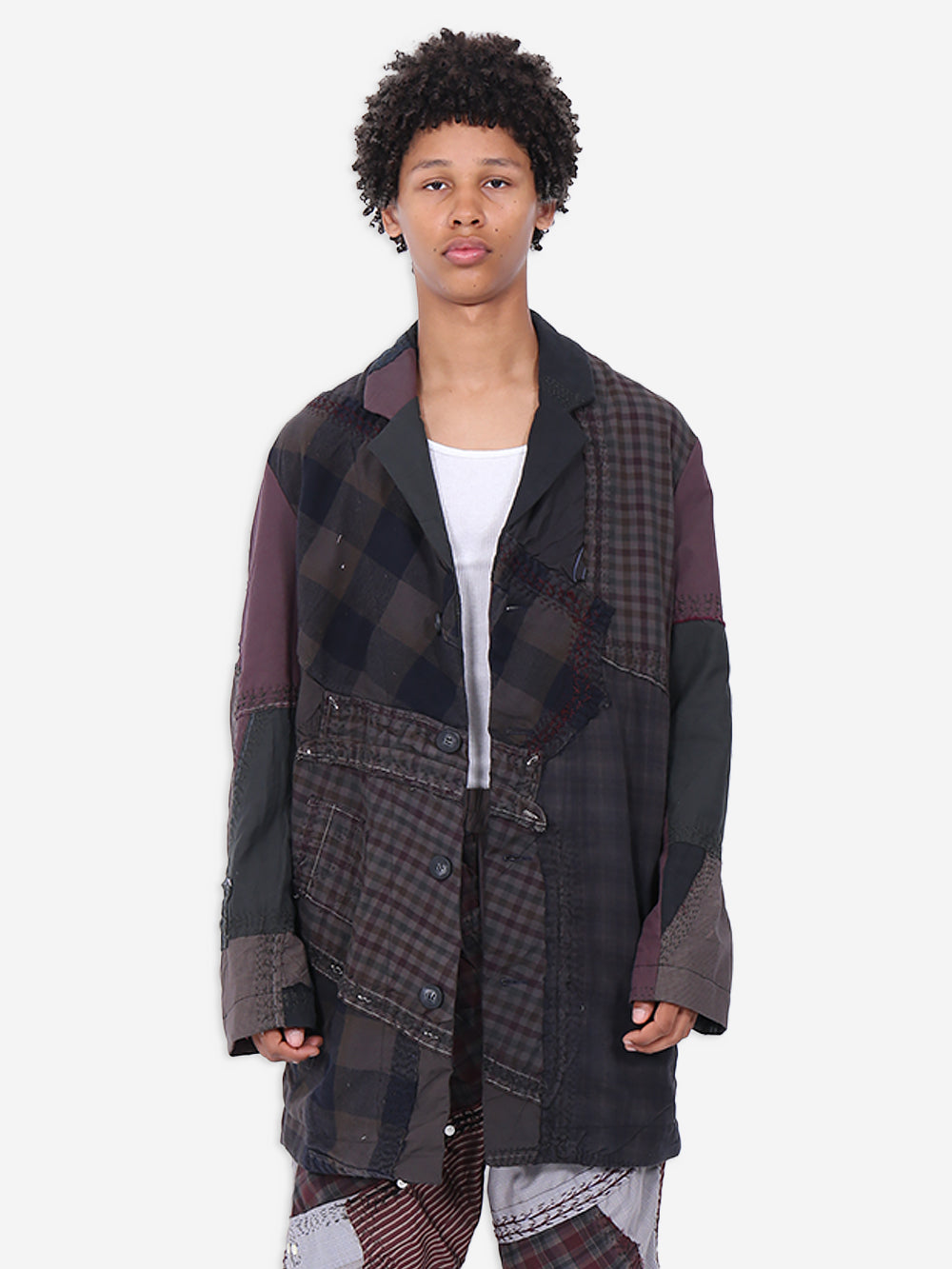 Vintage Shirting Repatch Javier Coat