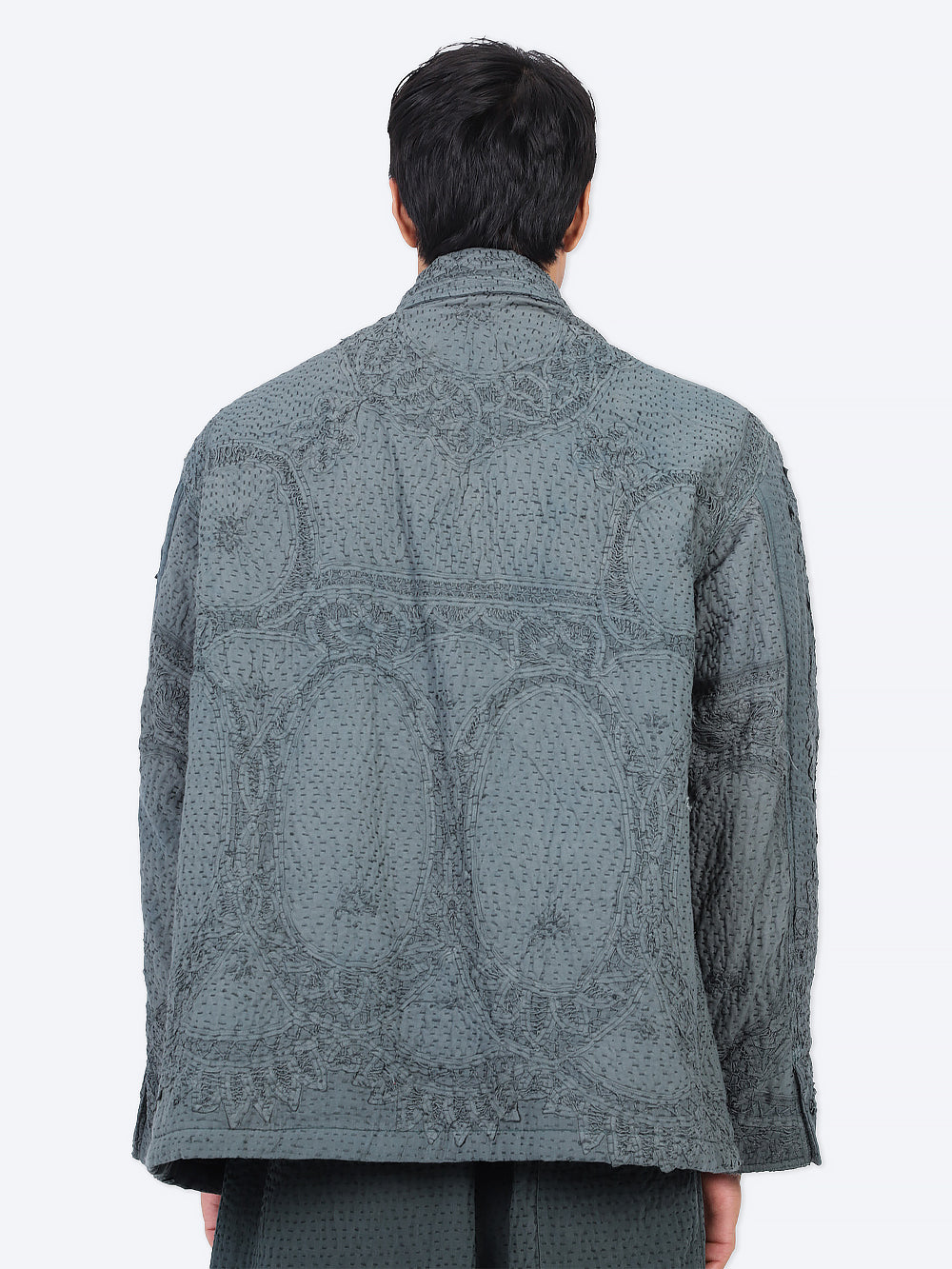 Wadded Venetian Backed Lace Rain Jacket