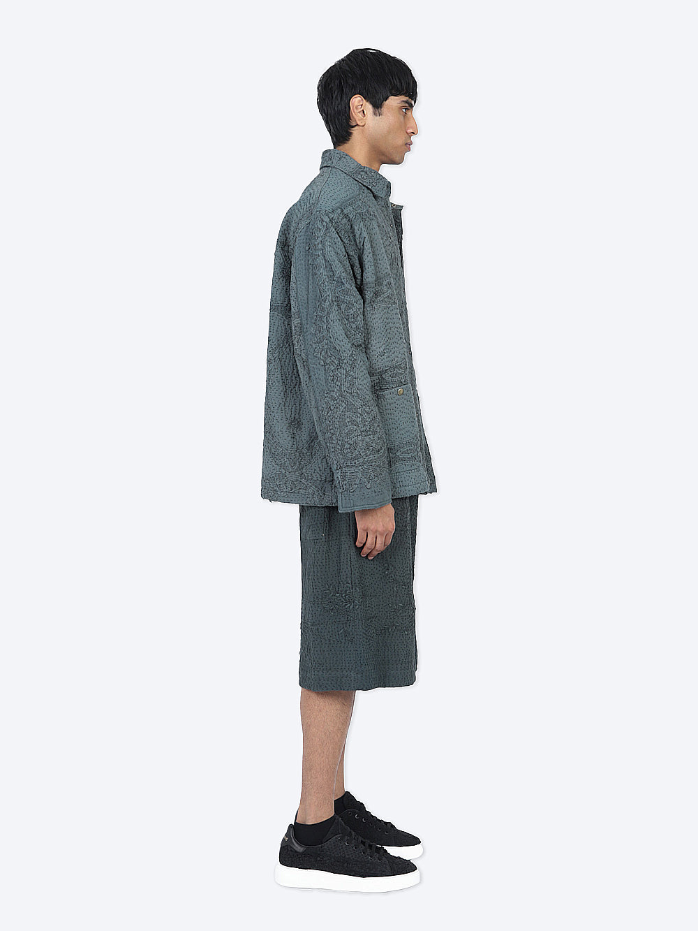 Wadded Venetian Backed Lace Rain Jacket