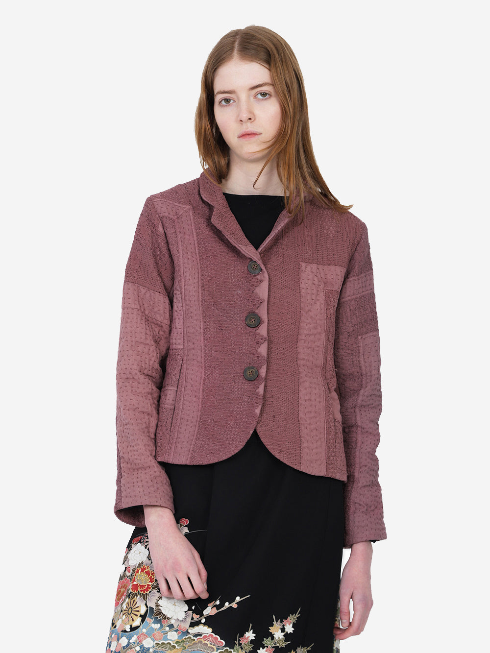 Wadded Venetian Backed Lace Rawan Jacket