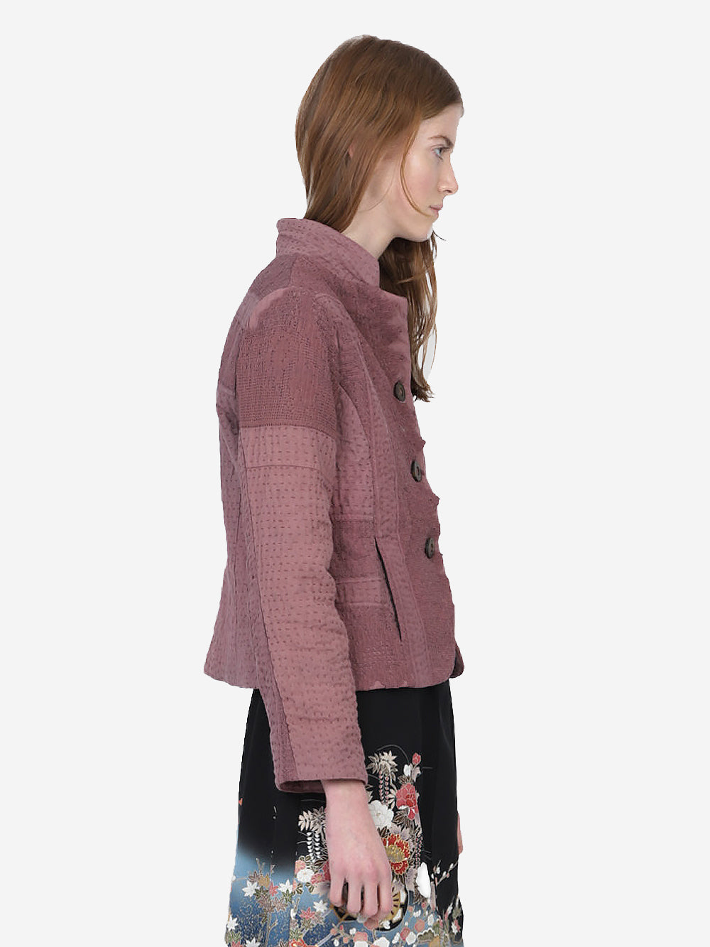 Wadded Venetian Backed Lace Rawan Jacket