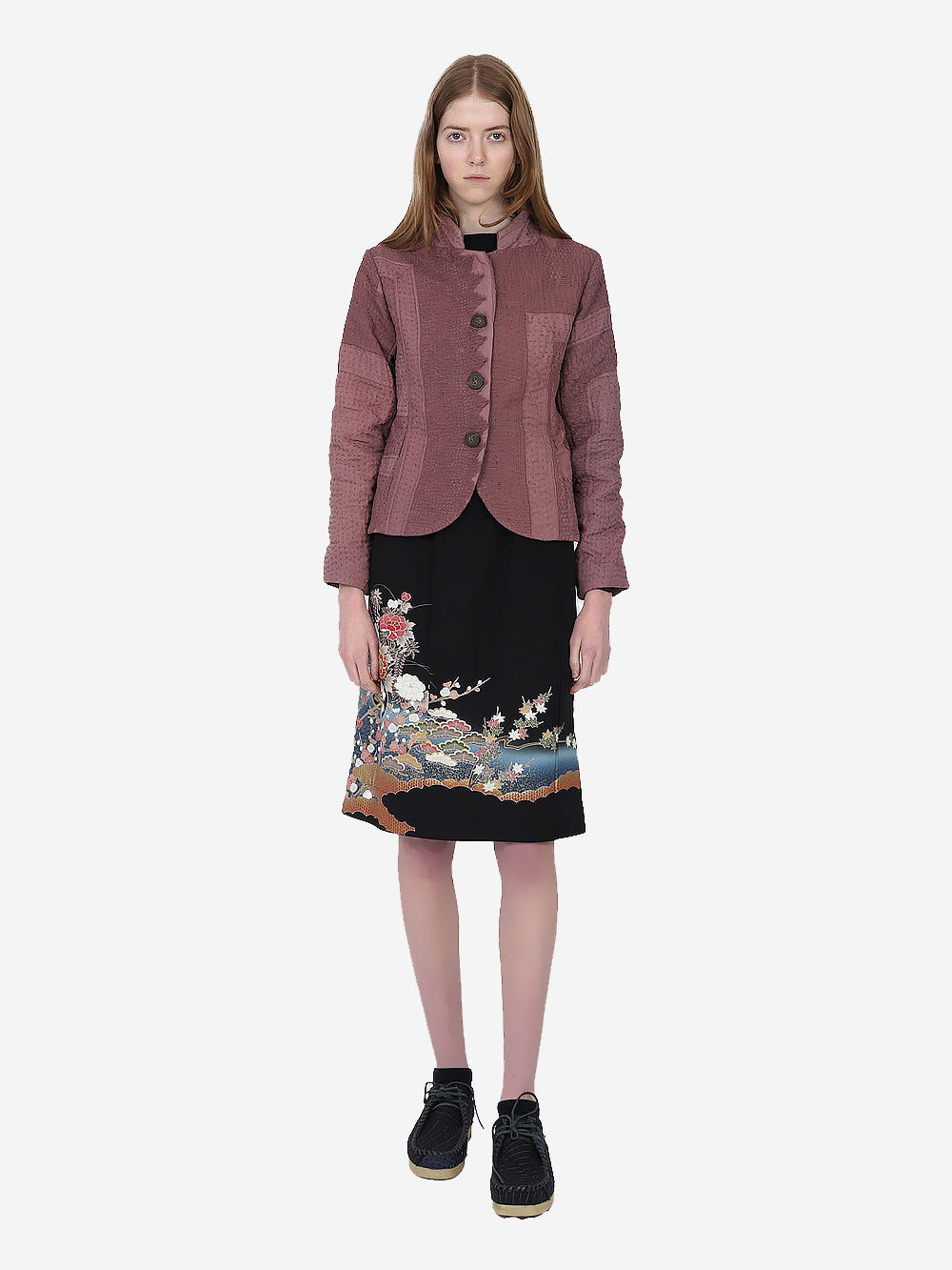 Wadded Venetian Backed Lace Rawan Jacket