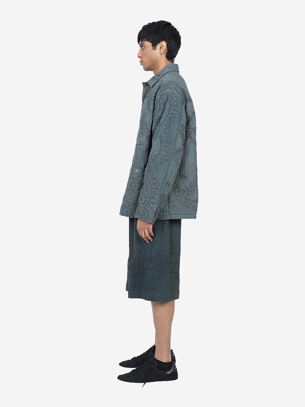 Wadded Venetian Backed Lace Rain Jacket