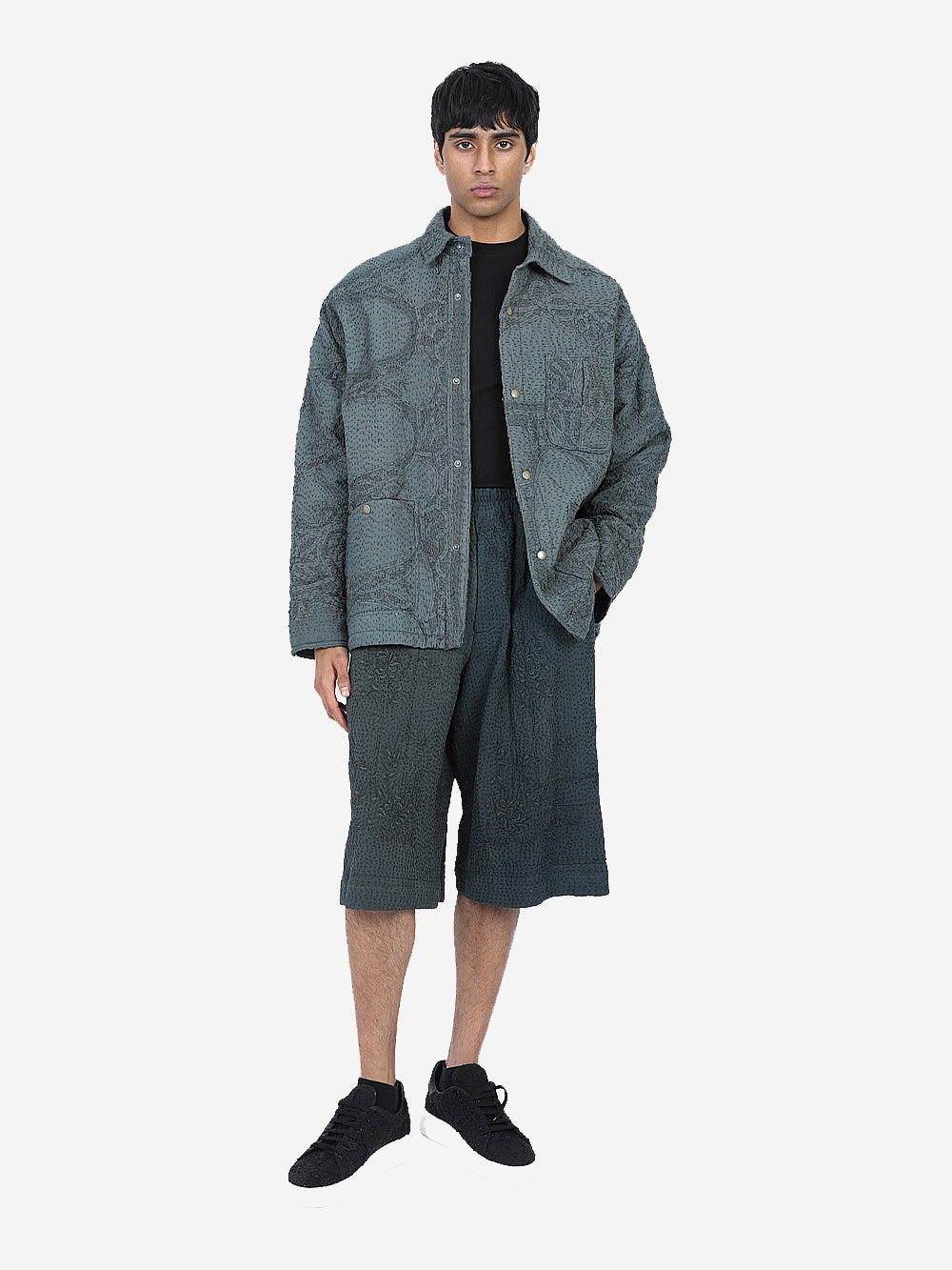 Wadded Venetian Backed Lace Rain Jacket