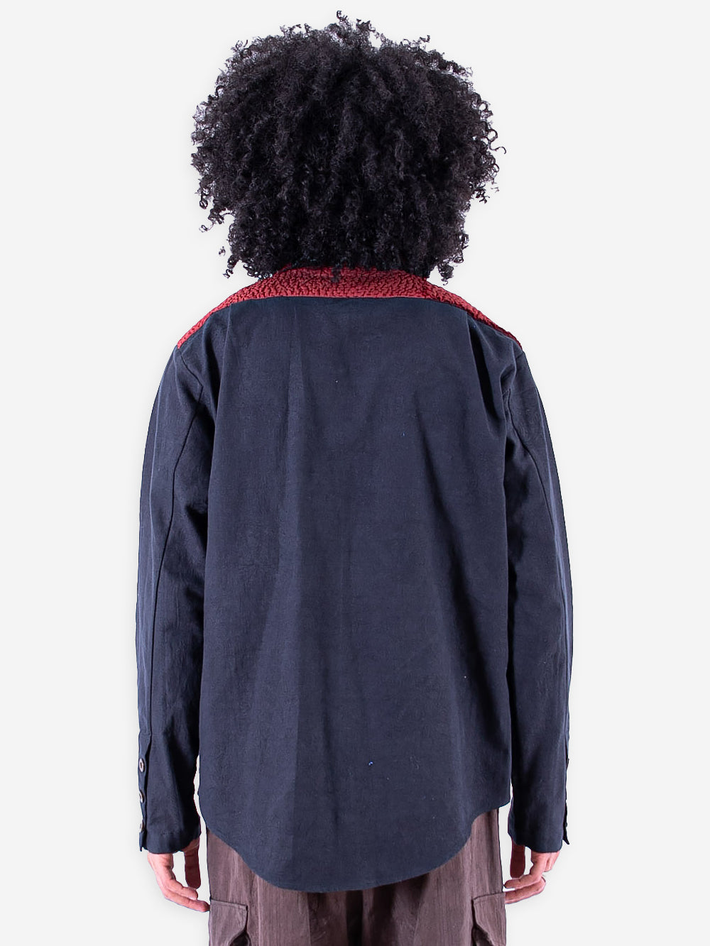 19th Century Embroidered Cotton Wilde Jacket