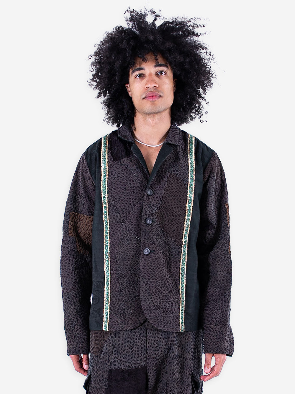 Patchworked Vintage Silks Wilde Jacket