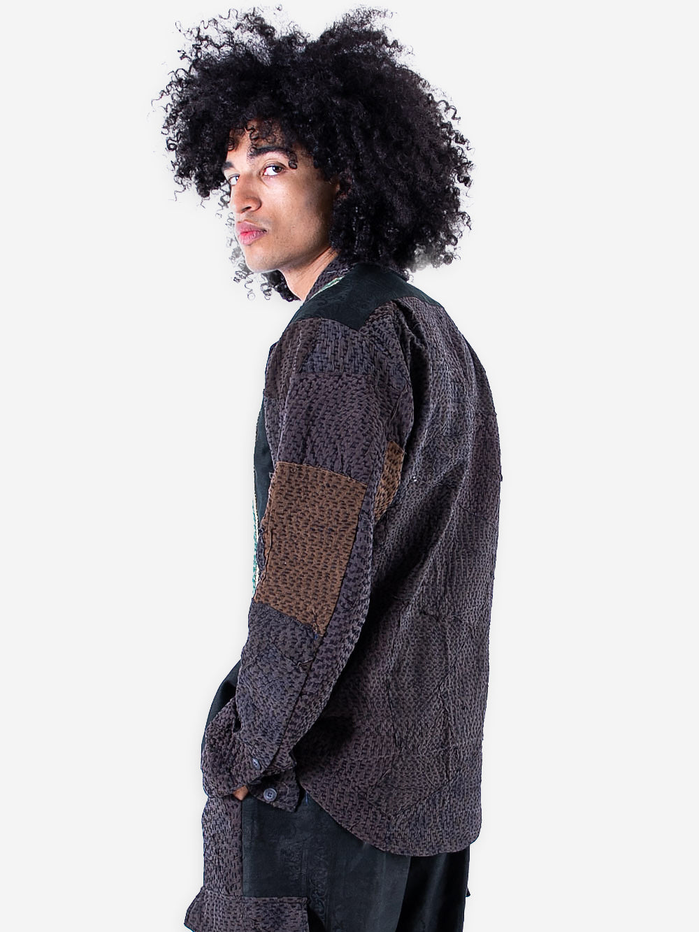 Patchworked Vintage Silks Wilde Jacket