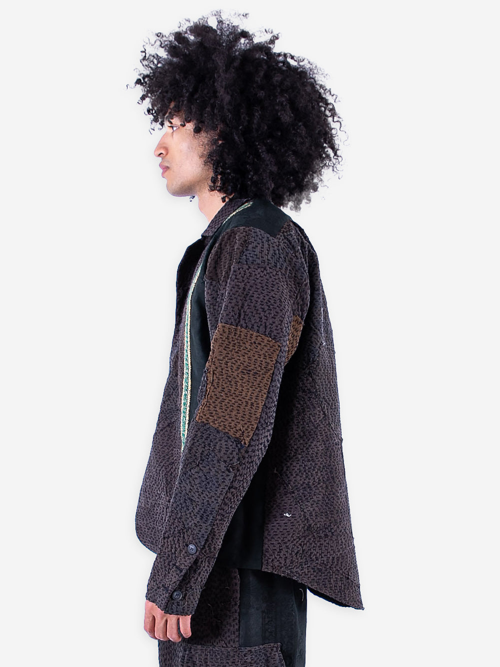 Patchworked Vintage Silks Wilde Jacket
