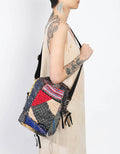 Vintage Silk Ties Zahra Bag