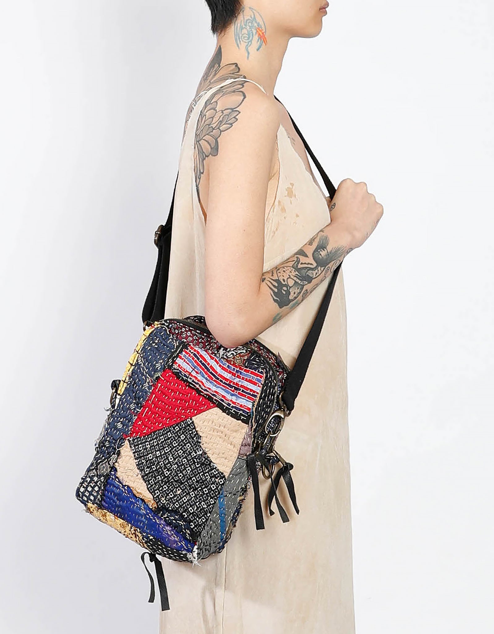 Vintage Silk Ties Zahra Bag