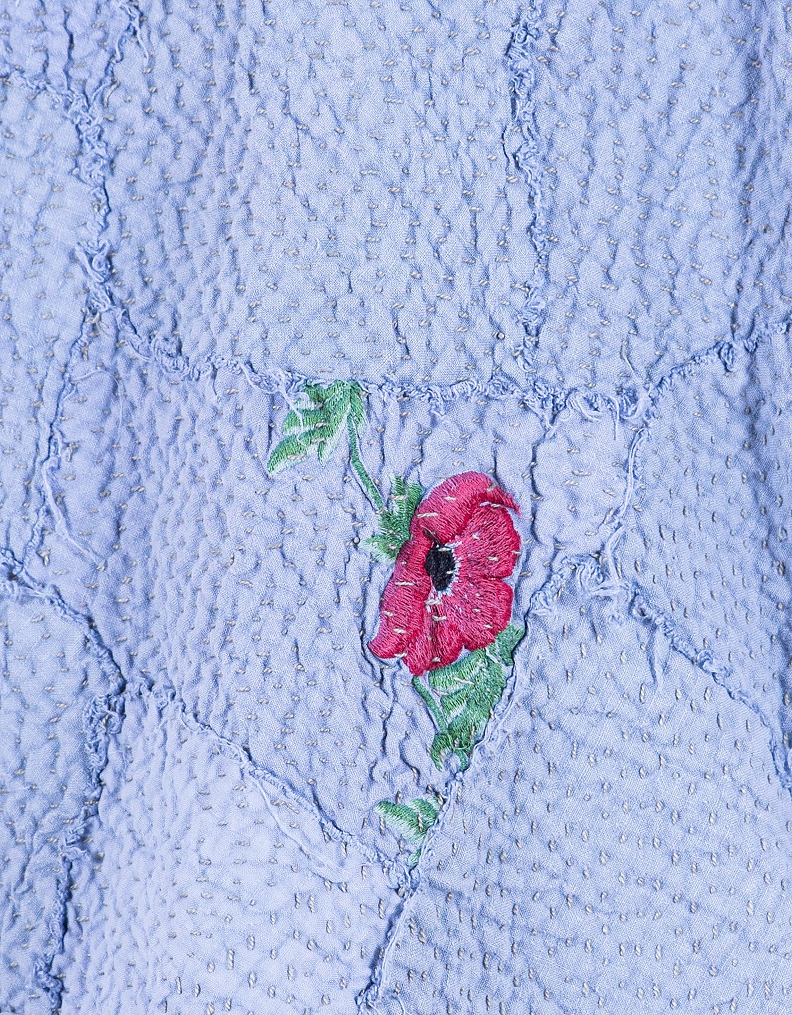 1920s Embroidered Linen Cecilia Jacket