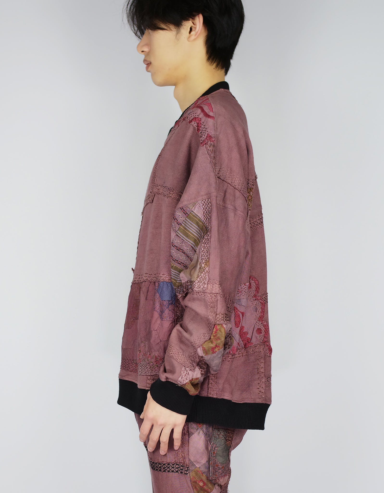 1920s Patchwork Chuck Crew Neck